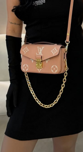 Bolsa Rosê em Couro Tingido - Louis Vuitton