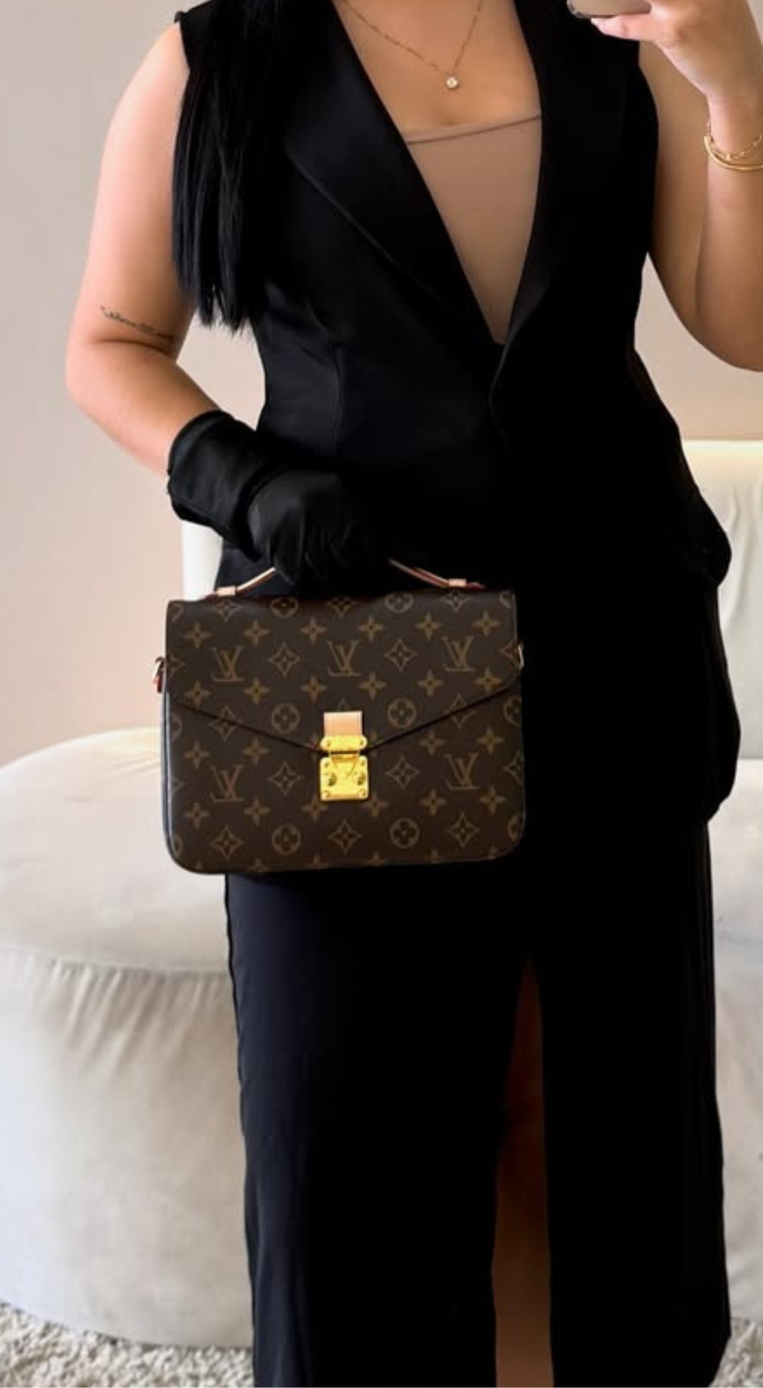 Bolsa Marrom em Couro - Louis Vuitton