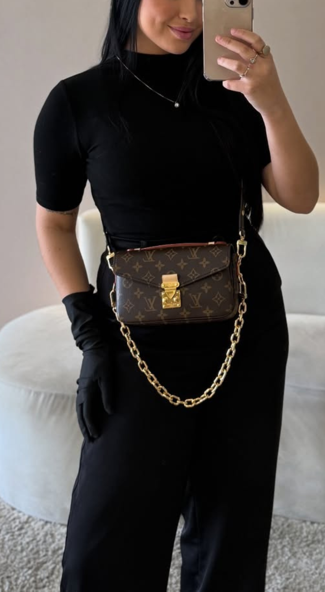 Bolsa Marrom em Couro - Louis Vuitton
